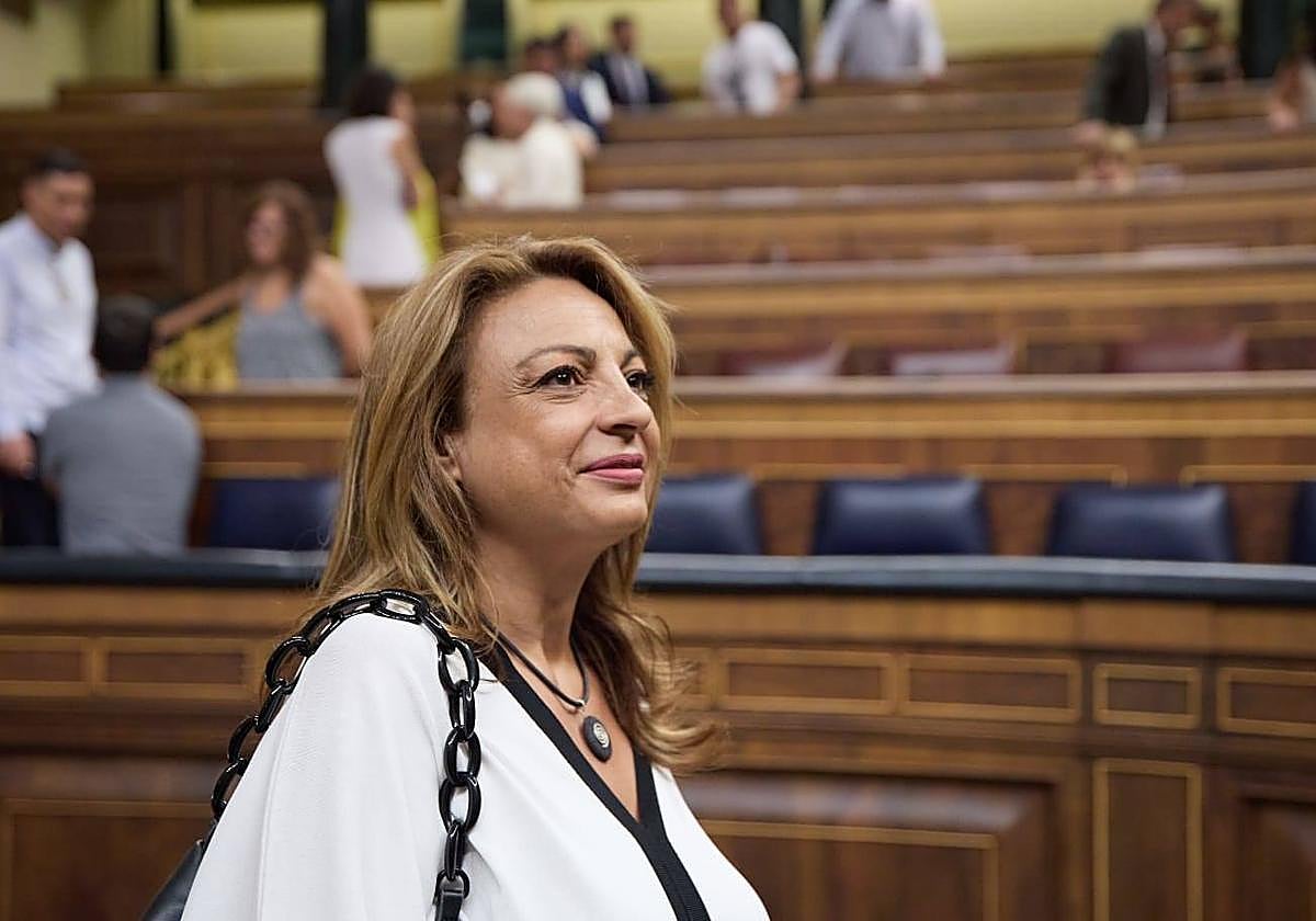 Cristina Valido, diputada de CC en el Congreso.
