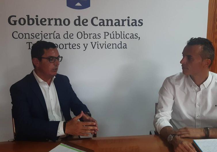 Hernández exige que se cumplan los plazos de la carretera de La Aldea