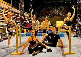 Los artistas de Ovo conocen a Gloria Morales, fundadora del Ballet Fit®