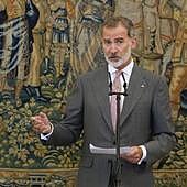 El rey llama a Clavijo interesado por la evolución del incendio de Tenerife