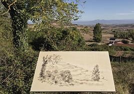 Una de las piezas de la serie de Rosa Castellot, en Santa Lucía.