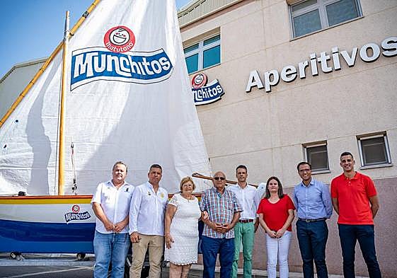 Aperitivos Snack patrocina el barquillo Pincha la Uva con su marca Munchitos.
