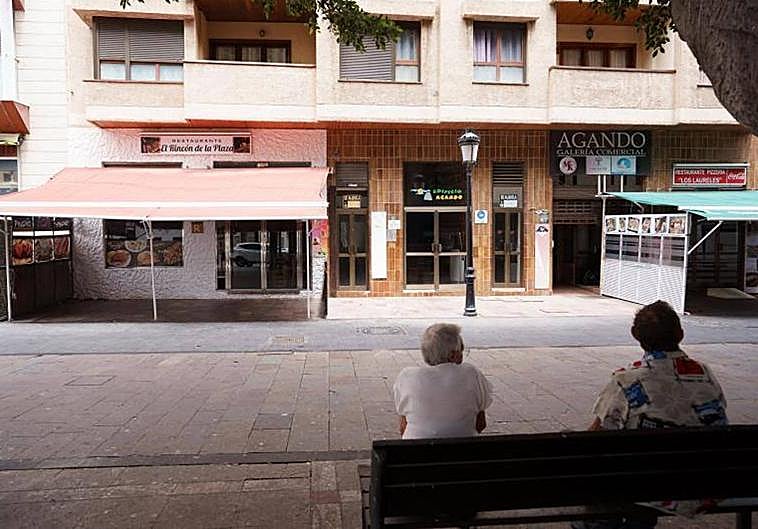 Restaurantes cerrados por el apagón en La Gomera el pasado mes de julio.