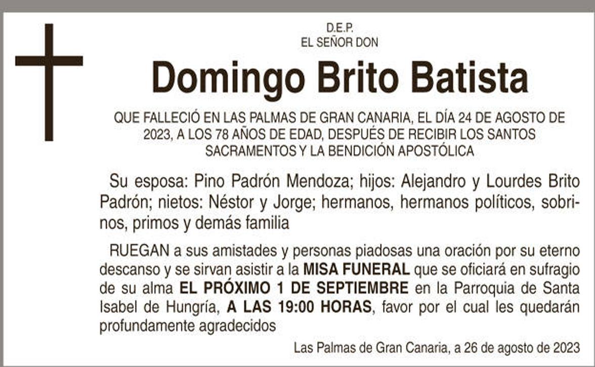 Domingo Brito Batista