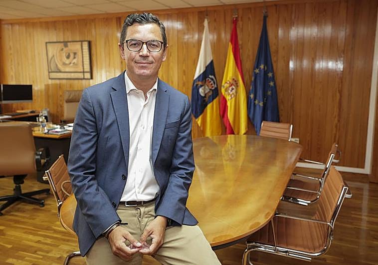 El consejero de Obras Públicas, Vivienda y Movilidad, Pablo Rodríguez.