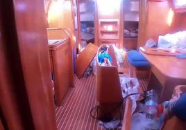 Imágenes de la operación llevada a cabo por la Policía Nacional junto con la Armada Española en el narcovelero.