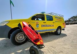 Vehículo de rescate acuático.