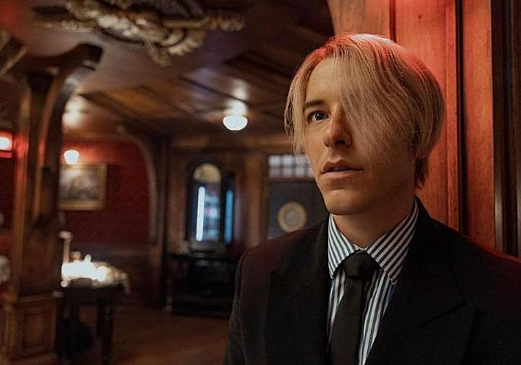 El actor Taz Skylar, que interpreta el personaje de Sanji.