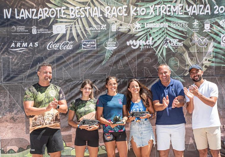 Jessica Velasco y Azman Mesand triunfan en la Lanzarote Bestial Race