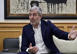 Fernando Clavijo, presidente del Gobierno de Canarias.