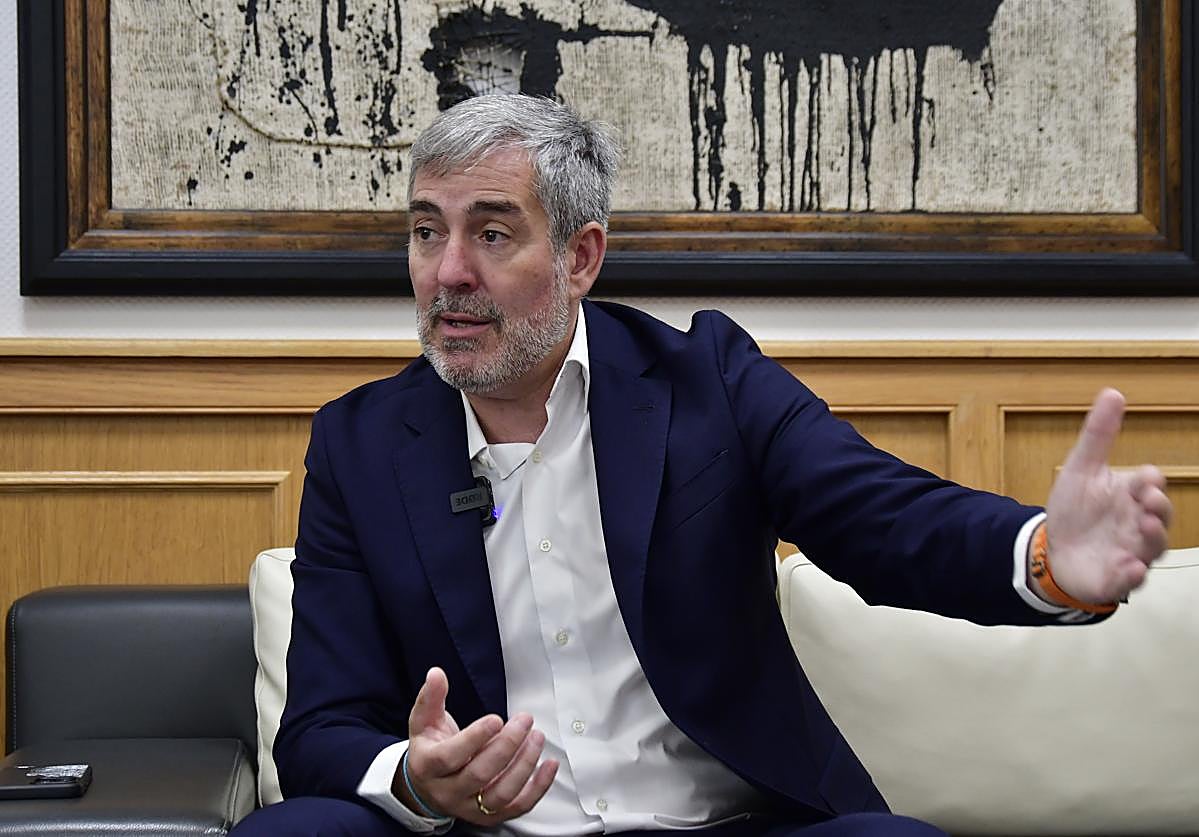 Fernando Clavijo, presidente del Gobierno de Canarias.