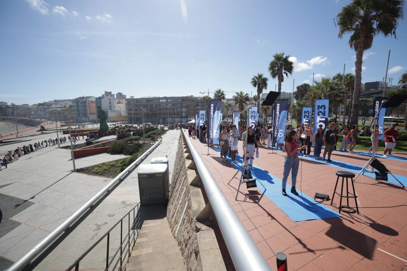 Asistencia multitudinaria al &#039;casting&#039; de OT en la capital grancanaria