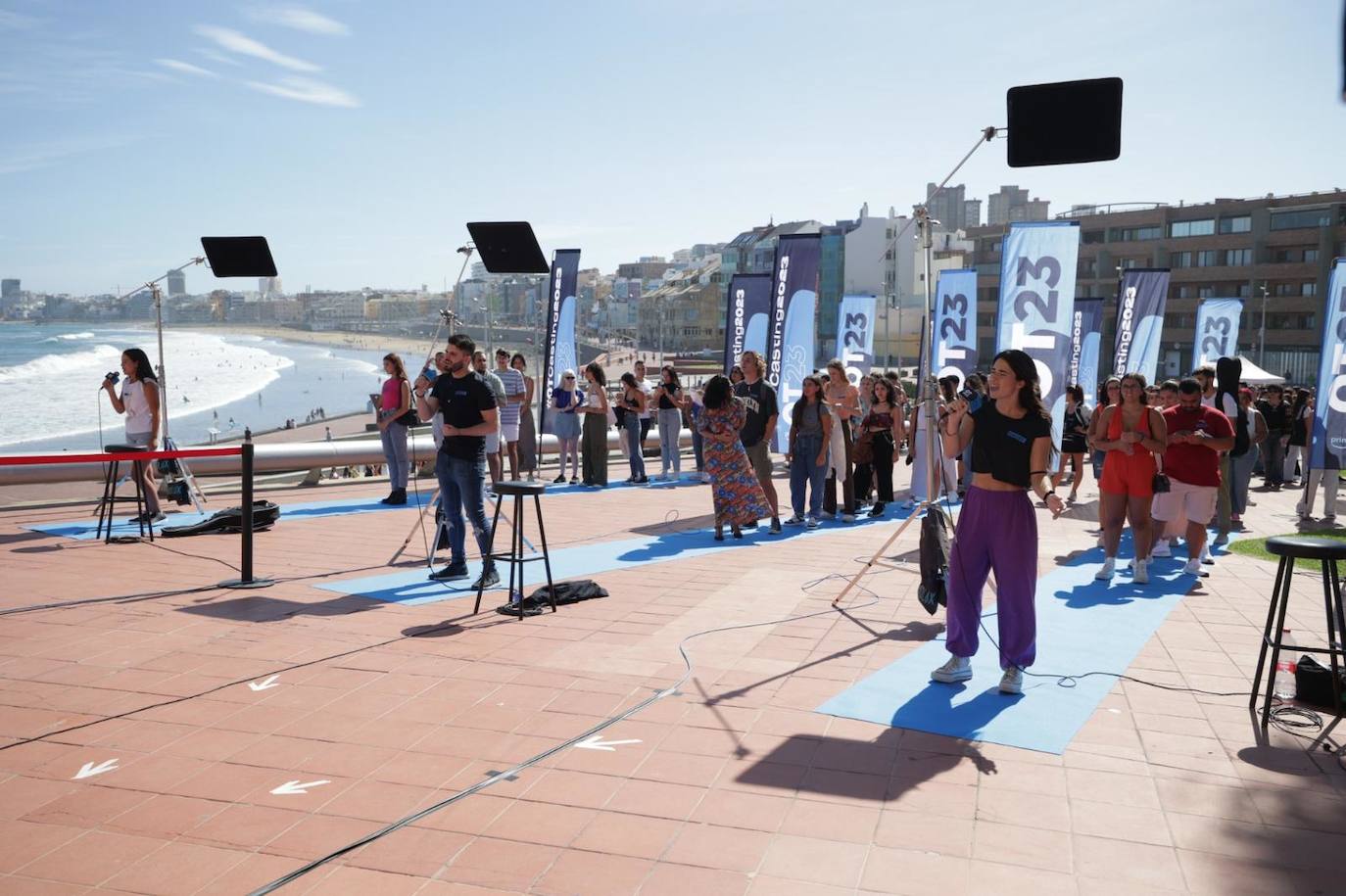 Asistencia multitudinaria al &#039;casting&#039; de OT en la capital grancanaria