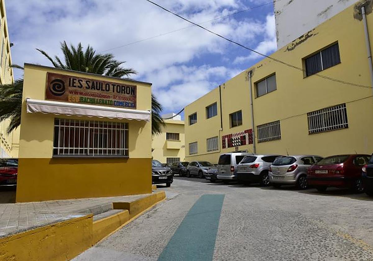Imagen de archivo del IESSaulo Torón, en el casco de Gáldar.