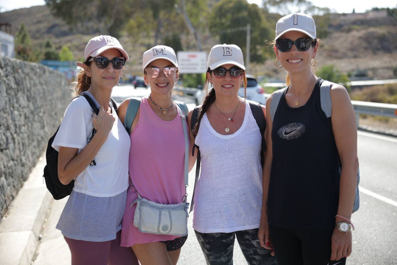 Los peregrinos empiezan su camino hacia Teror