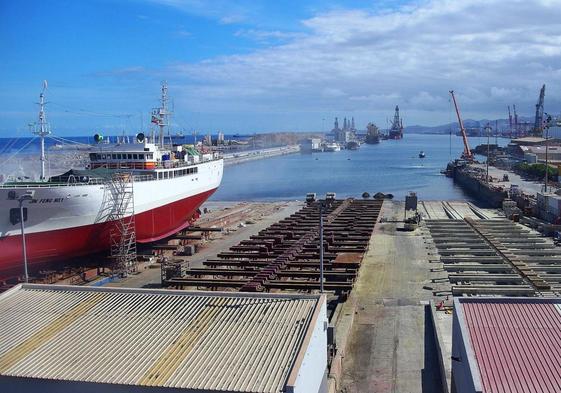Imagen de las rampas 4 y 5 de la terminald e Repnaval. C7