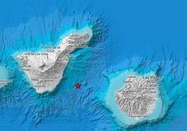 Imagen de la zona conocida como volcán de Enmedio,