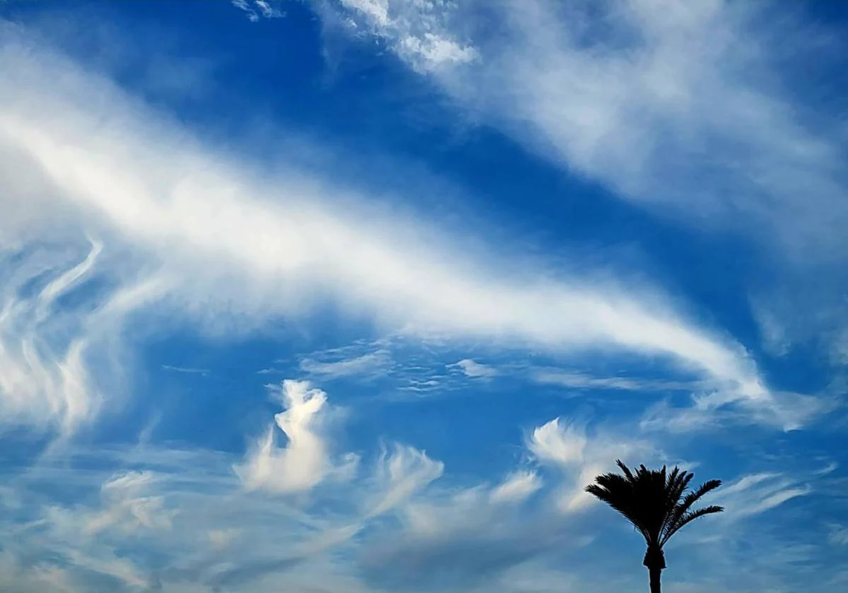 Imagen de nubes en Gran Canaria.