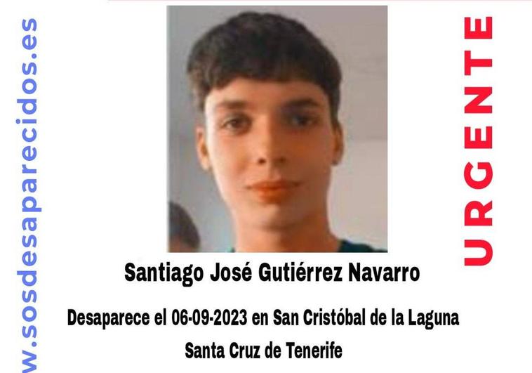 Alerta en Canarias por la desaparición de un menor de 16 años