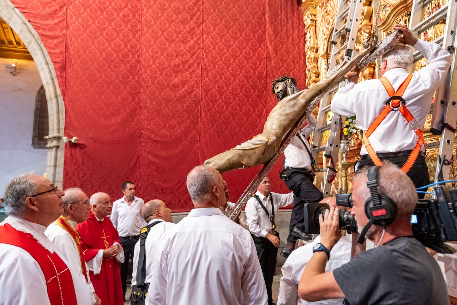 La Bajada del Santísimo Cristo de Telde, en imágenes