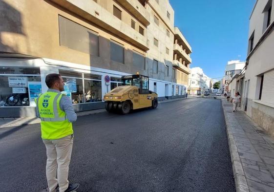 Fase final en la mejora de la calle Portugal