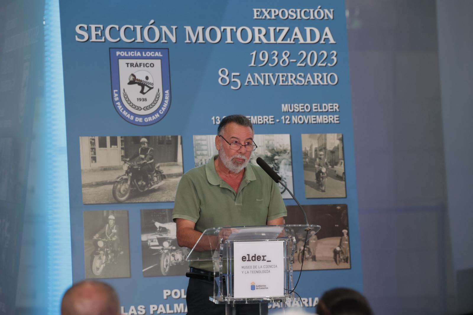 Exposición por el 85 aniversario de la Sección Motorizada de la Policía Local