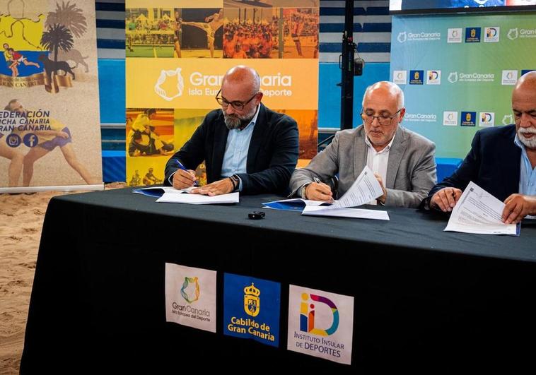 Una inversión récord para revitalizar el deporte vernáculo en Gran Canaria