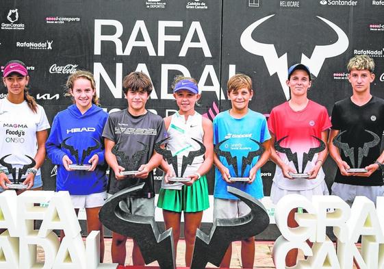 El Rafa Nadal Tour By Santander 2023 corona a sus vencedores