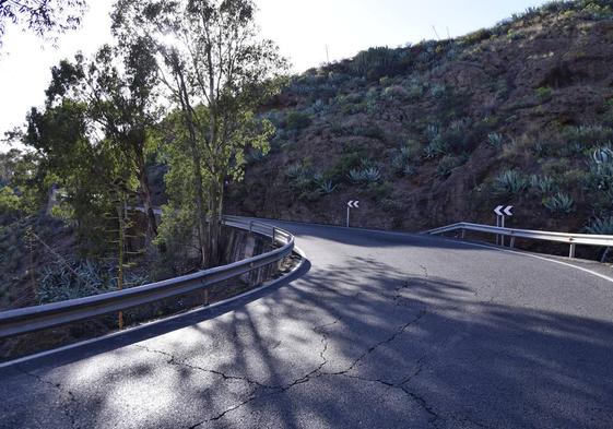 El Cabildo tramita por urgencia el arreglo de la carretera entre Telde y Valsequillo