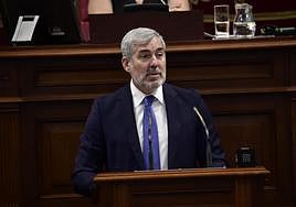 Fernando Clavijo, presidente de CC y del Gobierno de Canarias.