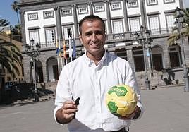 Ángel Sabroso, viceconsejero de la Actividad Física y Deportes del Gobierno de Canarias.