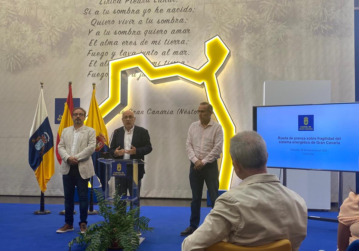 El Cabildo alerta de que el sistema energético de Gran Canaria es «peligrosamente inseguro»