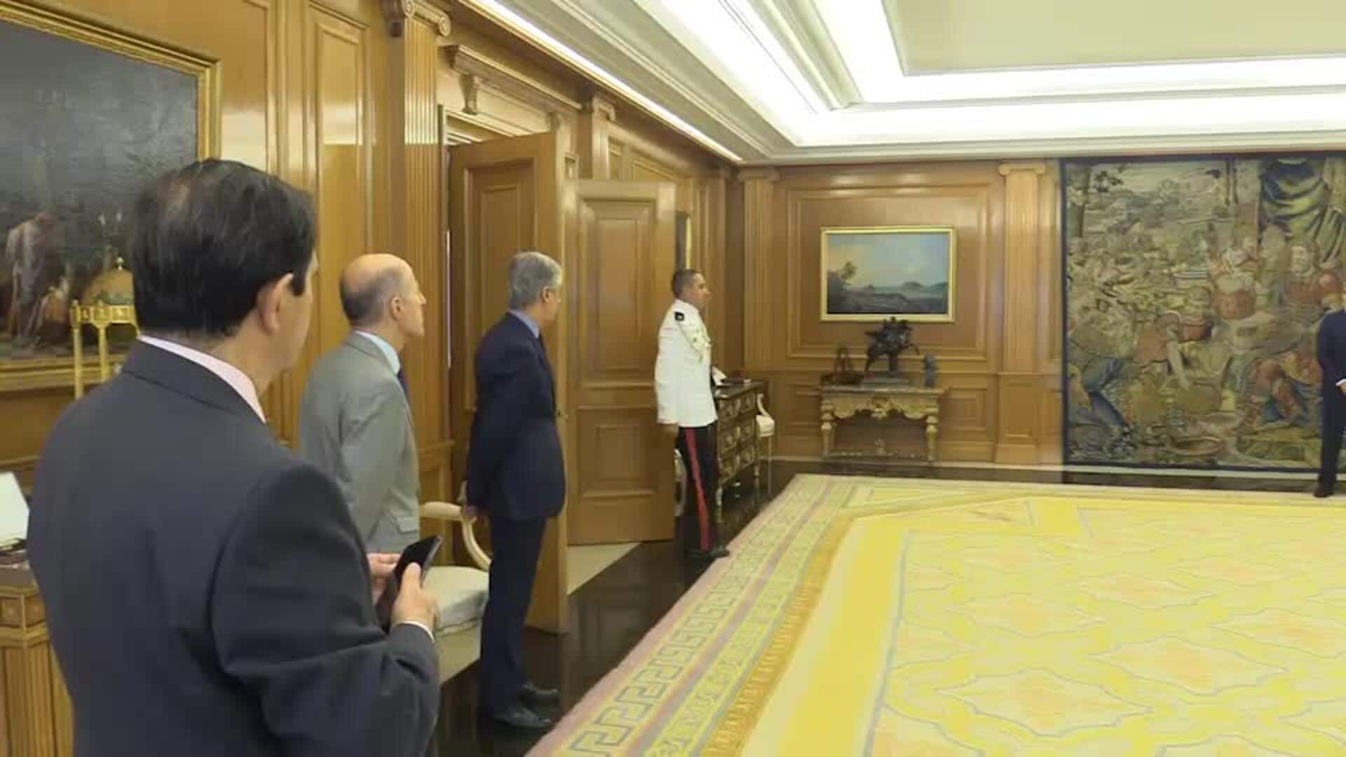 El Rey Felipe VI Recibe En Audiencia A Fernando Clavijo | Canarias7