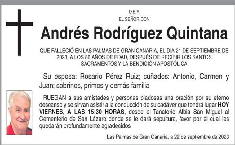 Andrés Rodríguez Quintana