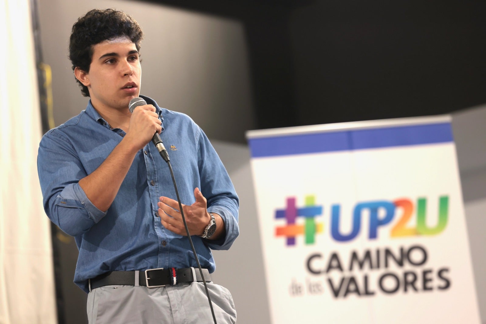 La segunda jornada del Camino de los Valores, en imágenes