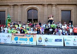 Los participantes de la segunda etapa del Camino de Los Valores.