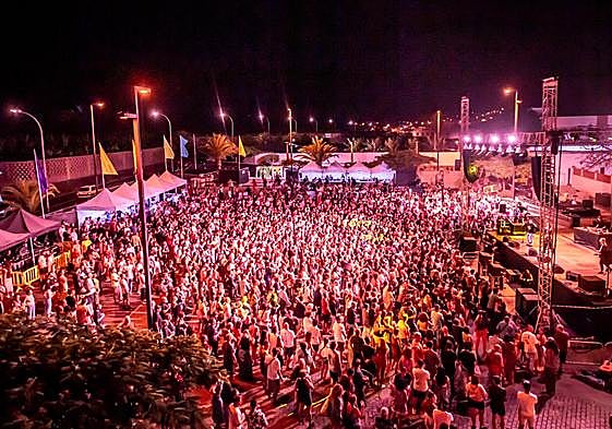 Durante el Festival Boreal.