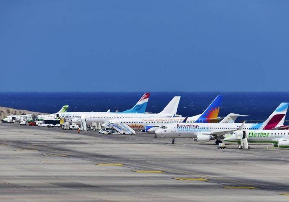 Imagen de archivo del aeropuerto de Gran Canaria.