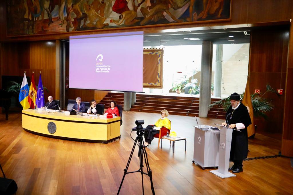 Inauguración del curso académico de la ULPGC 2023/24, en imágenes