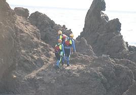 El rescate tuvo lugar en la playa de Arinaga.