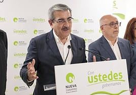 El presidente de Nueva Canarias-Bloque Canarista, Román Rodríguez.