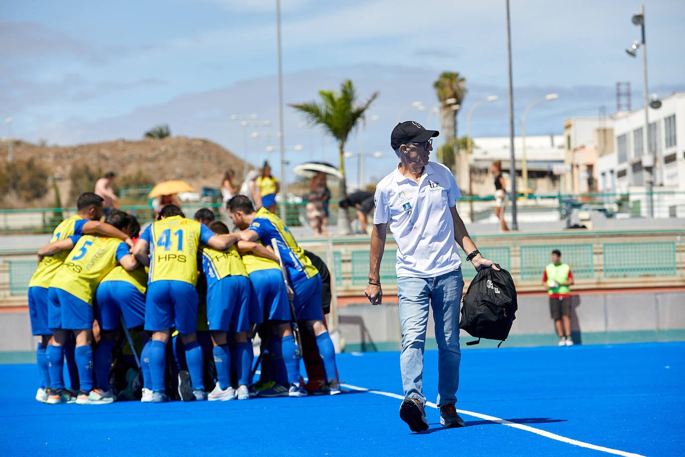 Piña antes del último encuentro.