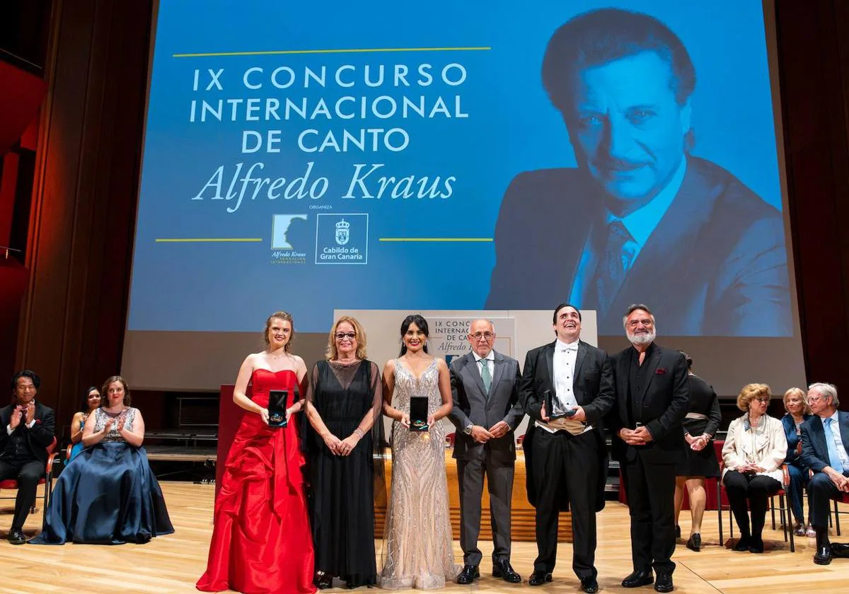 Génesis Moreno makes a triplet in the Alfredo Kraus International Singing Competition