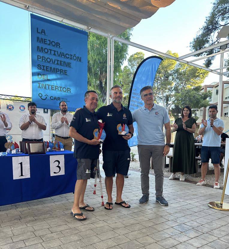 Daniel Llaca y Jaime Lang-Lenton formaron tripulación en la cita.