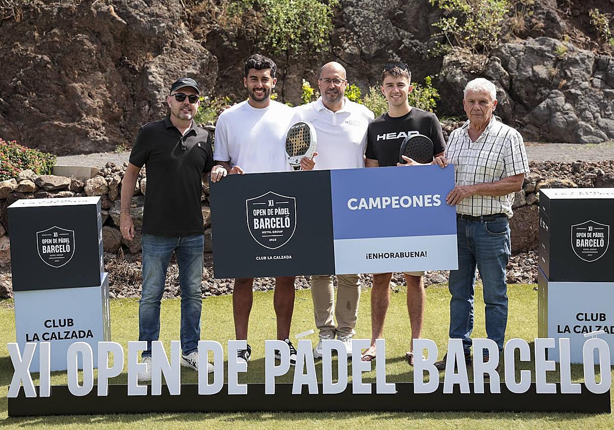 Imagen principal - Concluye por todo lo alto el XI Open de PádelBarceló Hotel Group