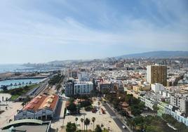 La capital grancanaria a vista de pájaro.