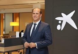 Manuel Afonso, director territorial de CaixaBank en Canarias.
