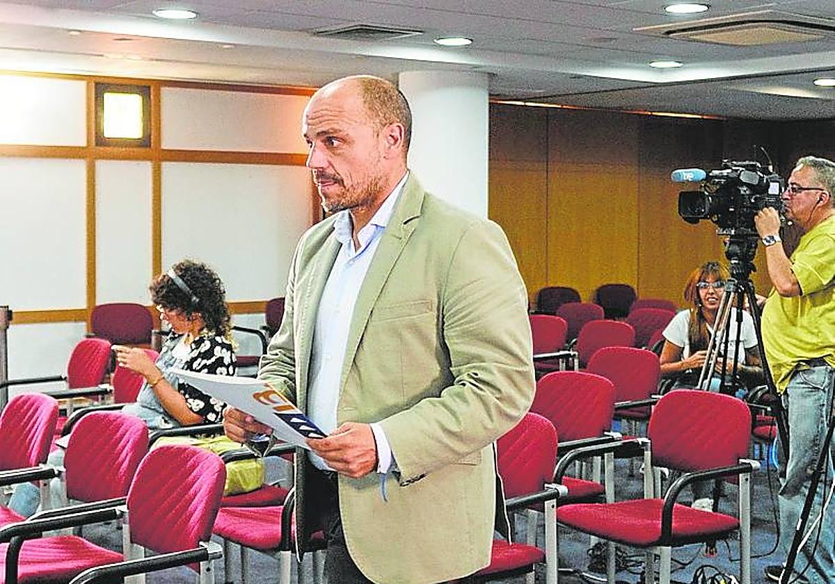 El viceconsejero Alfonso Cabello en una imagen de archivo.