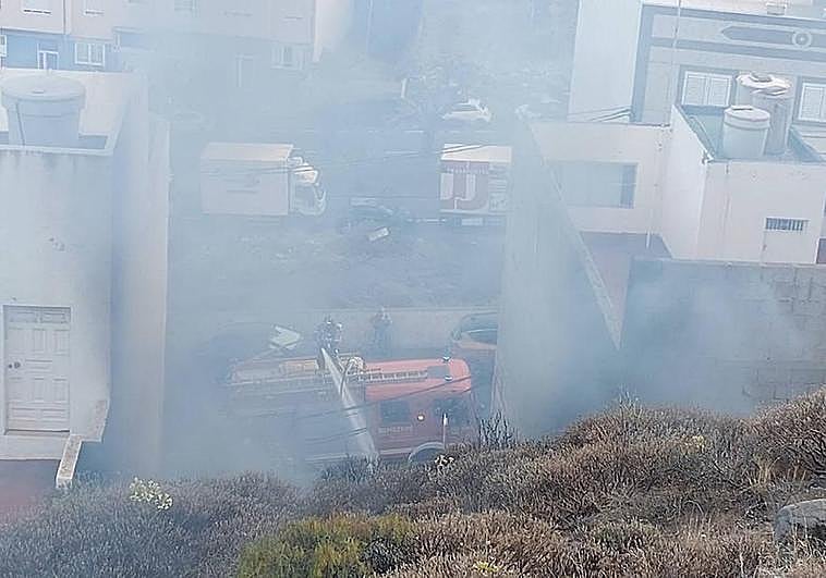 Sofocan un incendio cerca de la prisión de Salto del Negro