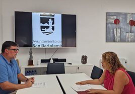 Autoridades locales de San Bartolomé.